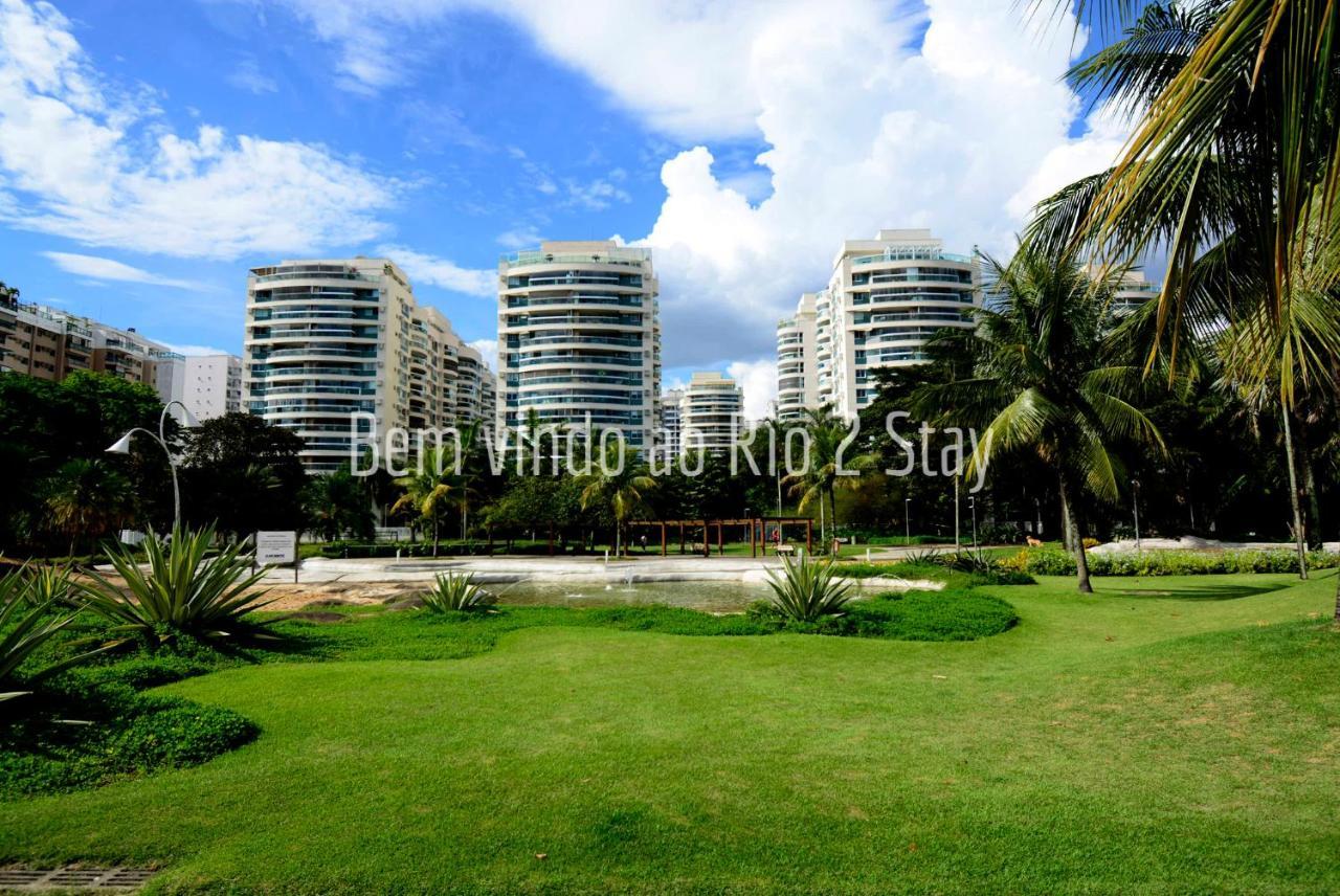 Verano Stay Flat Com Garagem E Wi-Fi - Parque Olimpico Rio de Janeiro Eksteriør bilde