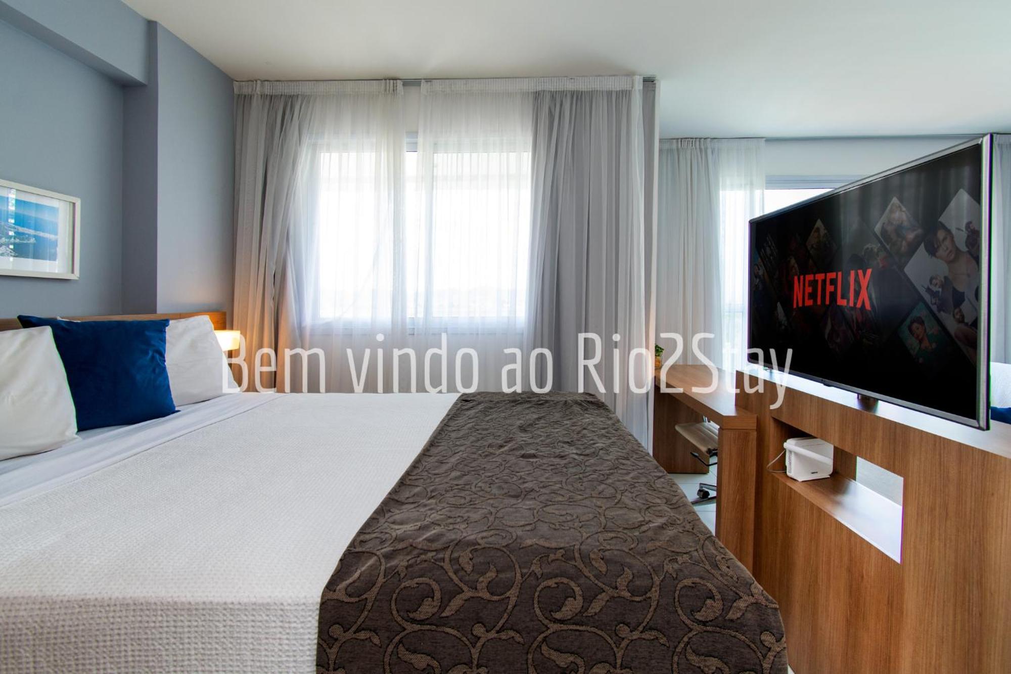 Verano Stay Flat Com Garagem E Wi-Fi - Parque Olimpico Rio de Janeiro Eksteriør bilde