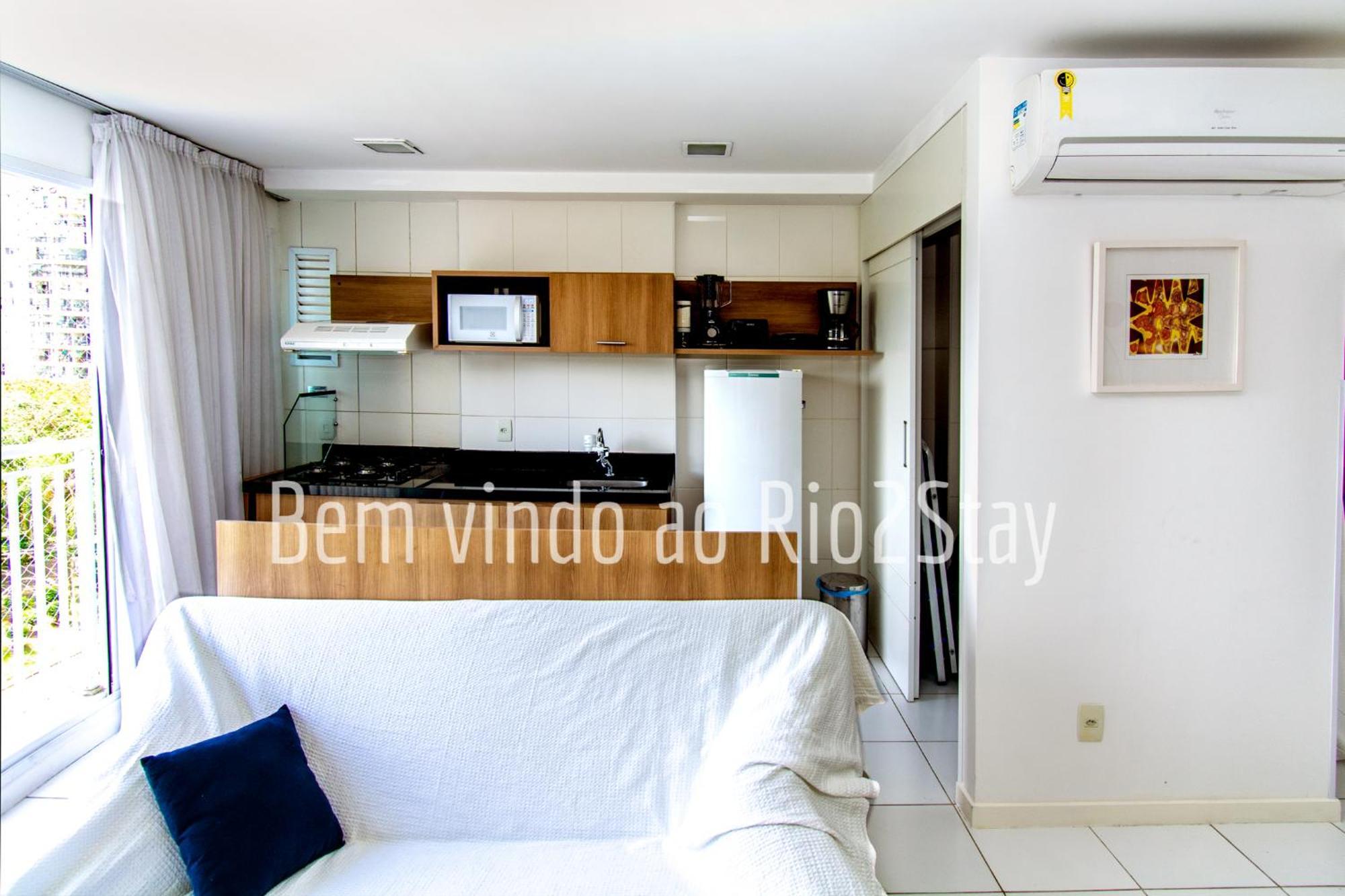 Verano Stay Flat Com Garagem E Wi-Fi - Parque Olimpico Rio de Janeiro Eksteriør bilde
